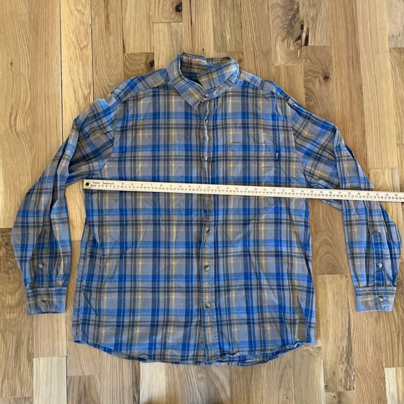 Mens Woolrich Plaid Button-Up SZ XL - Picture 3 of 4